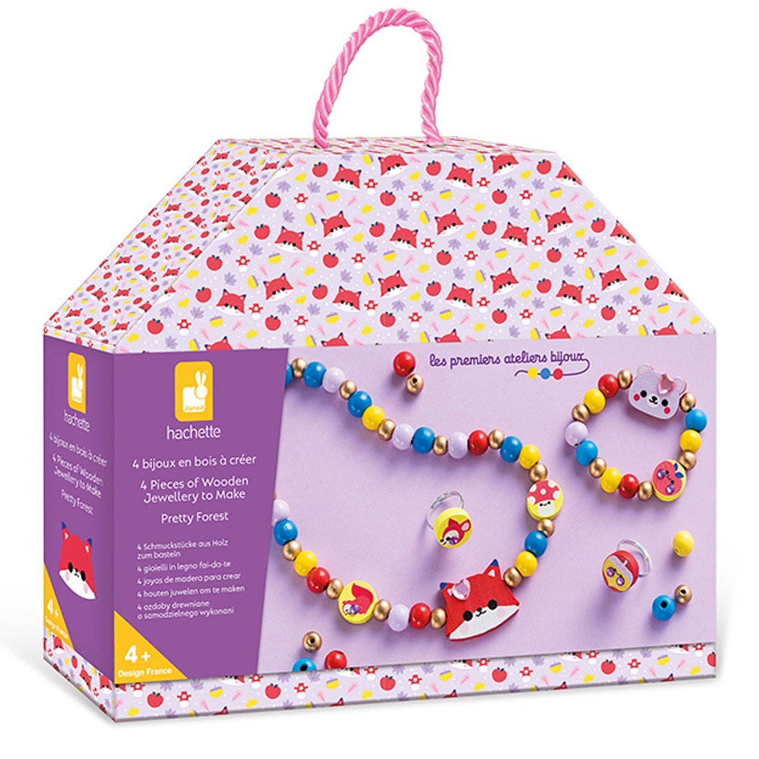 ΚΑΛΛΙΤΕΧΝΙΕΣ JANOD ΦΤΙΑΞΤΕ 4 ΞΥΛΙΝΑ ΚΟΣΜΗΜΑΤΑ - ΟΜΟΡΦΟ ΔΑΣΟΣ ΓΙΑ 4+