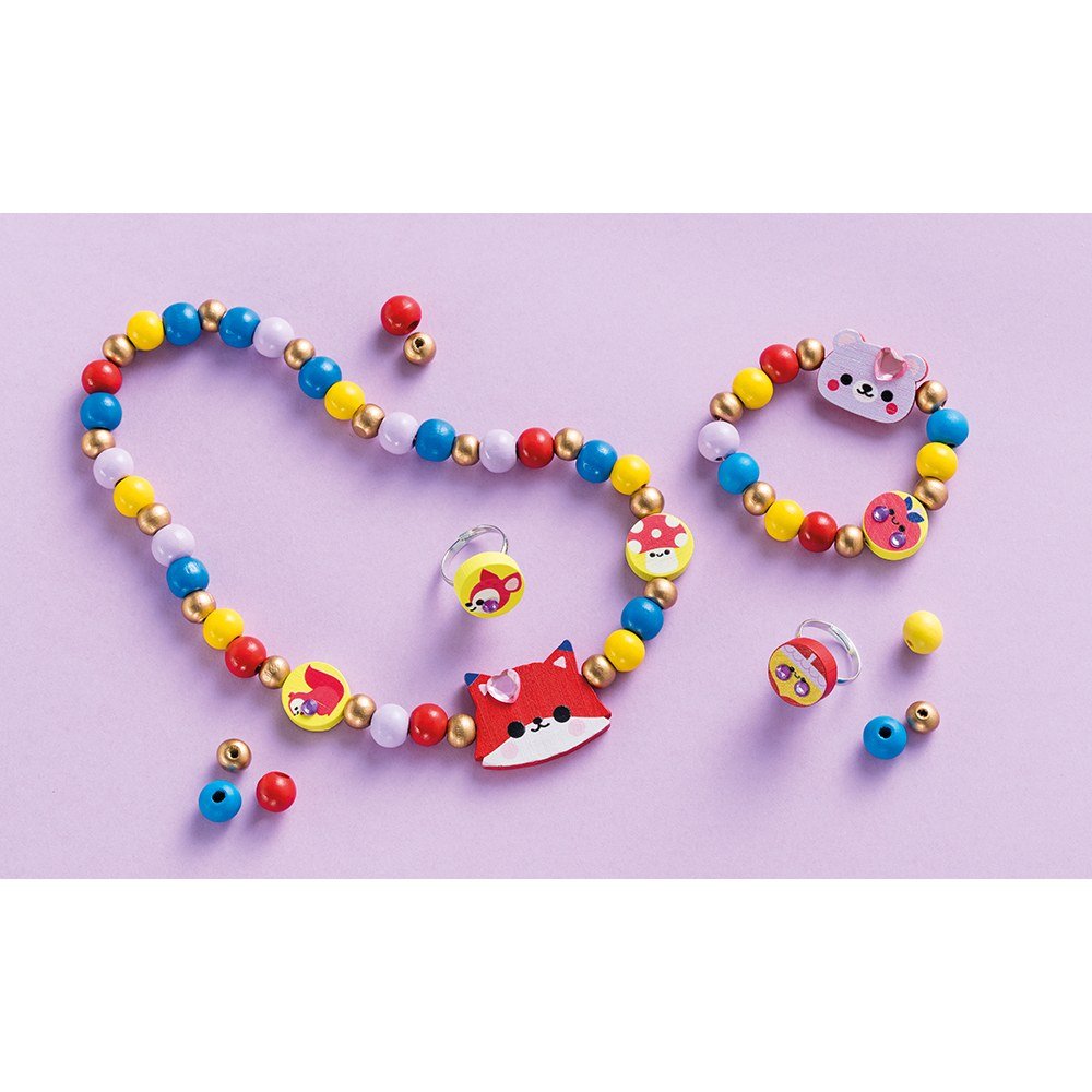 ΚΑΛΛΙΤΕΧΝΙΕΣ JANOD ΦΤΙΑΞΤΕ 4 ΞΥΛΙΝΑ ΚΟΣΜΗΜΑΤΑ - ΟΜΟΡΦΟ ΔΑΣΟΣ ΓΙΑ 4+ - Image 3