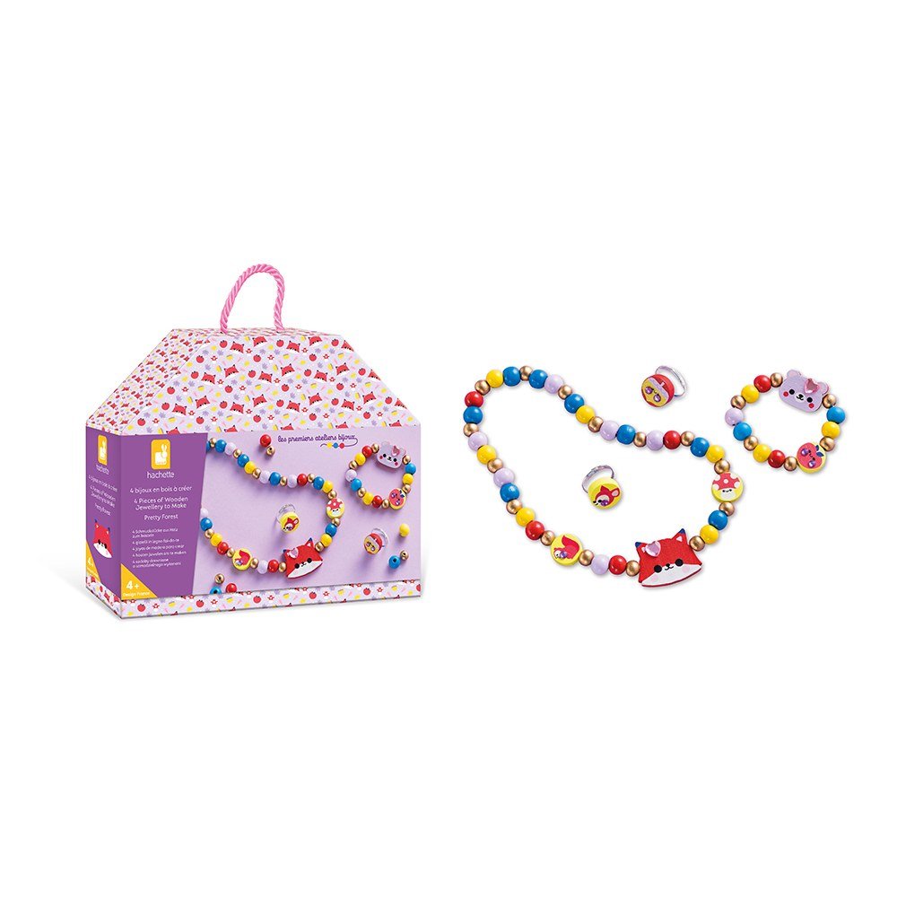 ΚΑΛΛΙΤΕΧΝΙΕΣ JANOD ΦΤΙΑΞΤΕ 4 ΞΥΛΙΝΑ ΚΟΣΜΗΜΑΤΑ - ΟΜΟΡΦΟ ΔΑΣΟΣ ΓΙΑ 4+ - Image 4