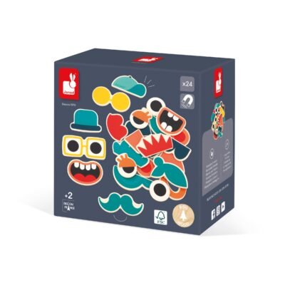 JANOD ΜΑΓΝΗΤΕΣ MIX & MATCH ΠΡΟΣΩΠΟ 24 ΤΕΜ