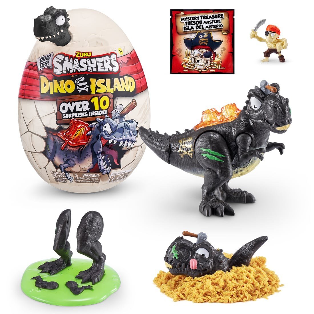 SMASHERS S5 DINO ISLAND ΜΕΣΑΙΟ ΑΥΓΟ ΔΕΙΝΟΣΑΥΡΟΥ - Image 3