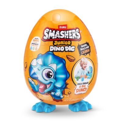ZURU ΠΑΙΧΝΙΔΙ ΜΙΝΙΑΤΟΥΡΑ SMASHERS JUNIOR S1 -DINO DIG ΜΙΚΡΟ ΑΥΓΟ