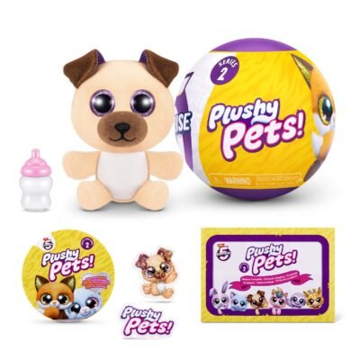ZURU ΠΑΙΧΝΙΔΙ ΜΙΝΙΑΤΟΥΡΑ ΣΥΛΛΕΚΤΙΚΟ 5 SURPRISE PLUSHIE PETS 3+ TEM.