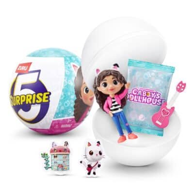 ZURU ΠΑΙΧΝΙΔΙ ΜΙΝΙΑΤΟΥΡΑ ΣΥΛΛΕΚΤΙΚΟ 5 SURPRISE SERIES 1 GABBY'S DOLLHOUSE ΤΕΜΑΧΙΟ ΓΙΑ ΠΑΙΔΙΑ 3+