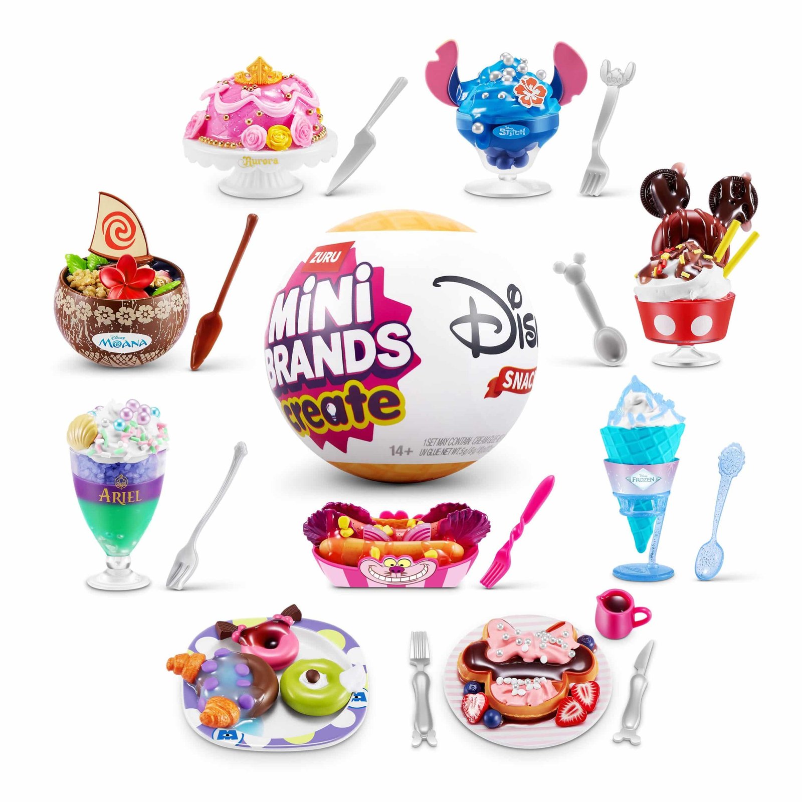 ZURU ΠΑΙΧΝΙΔΙ ΜΙΝΙΑΤΟΥΡΑ ΣΥΛΛΕΚΤΙΚΟ MINI BRANDS SERIES 1 DISNEY SNACKS ΓΙΑ ΠΑΙΔΙΑ 3+ ΤΕΜ. - Image 3