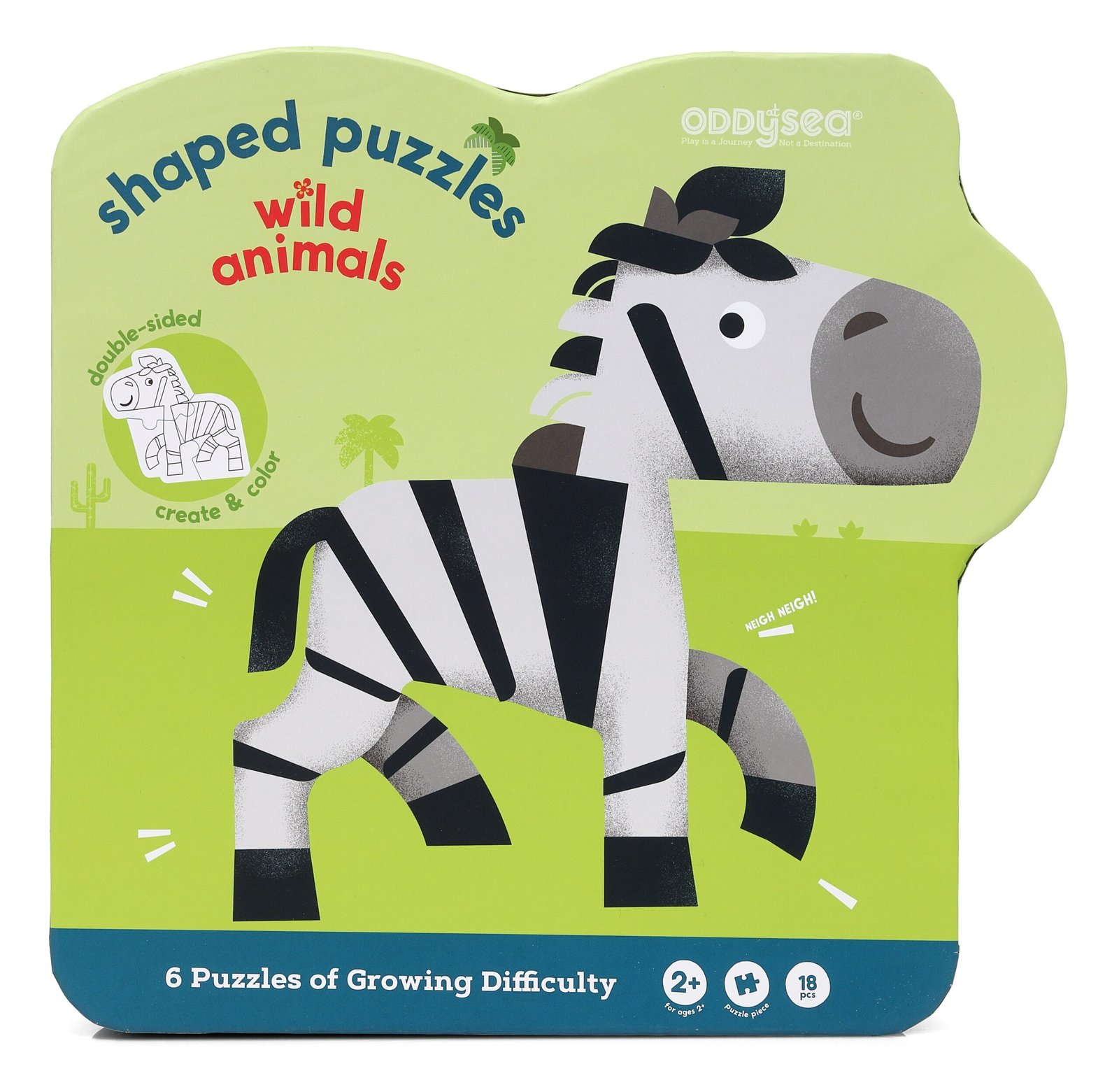 ΠΑΖΛ ODDY AT SEA ΑΓΡΙΑ ΖΩΑ 2+ - Image 3