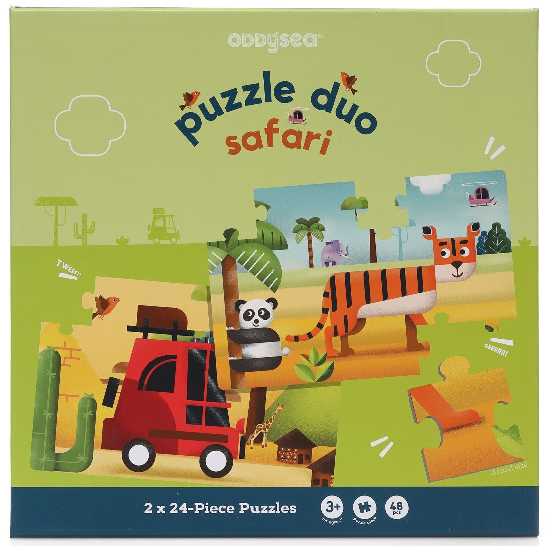 ΠΑΖΛ ODDY AT SEA DUO ΣΑΦΑΡΙ 3+ - Image 3