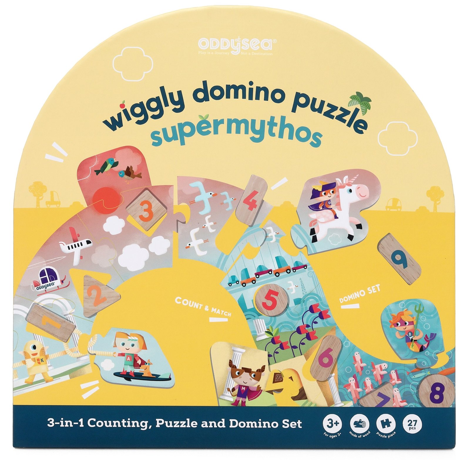 ΠΑΖΛ ΝΤΟΜΙΝΟ ODDY AT SEA SUPERMYTHOS 3+ - Image 3