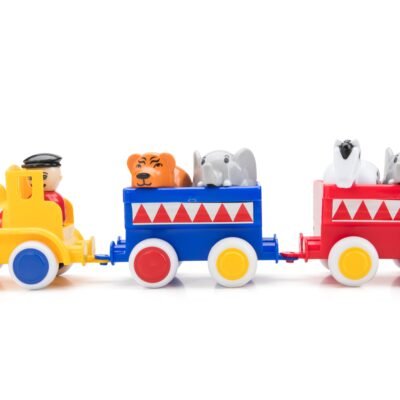 VIKING: ΤΡΕΝΑΚΙ ΤΣΙΡΚΟΥ 45εκ. ΜΕ 2 ΒΑΓΟΝΙΑ ΚΑΙ 5 ΦΙΓΟΥΡΕΣ