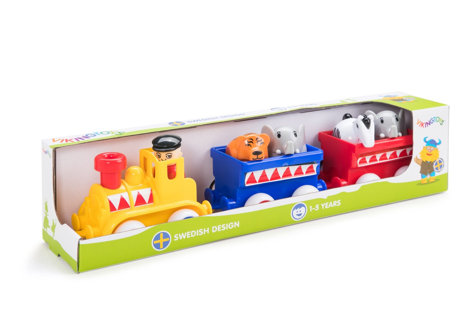 VIKING: ΤΡΕΝΑΚΙ ΤΣΙΡΚΟΥ 45εκ. ΜΕ 2 ΒΑΓΟΝΙΑ ΚΑΙ 5 ΦΙΓΟΥΡΕΣ - Image 2