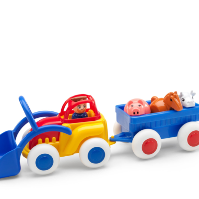 VIKING: Midi ΤΡΑΚΤΕΡ 19εκ. ΜΕ ΤΡΕΙΛΕΡ ΚΑΙ 4 ΦΙΓΟΥΡΕΣ