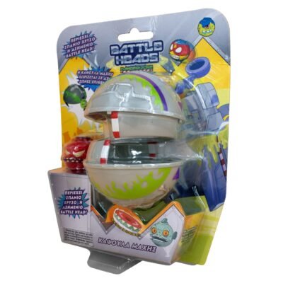 PAT AVENUE ΠΑΙΧΝΙΔΙ ΜΙΝΙΑΤΟΥΡΑ ΣΥΛΛΕΚΤΙΚΟ BATTLE HEADS SEASON 1 ΚΑΨΟΥΛΑ ΜΑΧΗΣ 3+