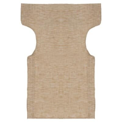 Διάτρητο πανί pakoworld επαγγελματικό πυκνότητας 2x1 για πολυθρόνα σκηνοθέτη χρώματος μπεζ-εκρού