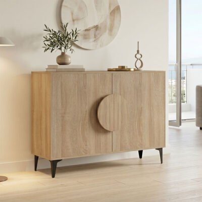 Μπουφές Gora pakoworld sonoma 110x35.5x82εκ