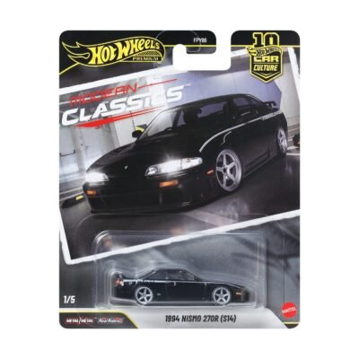 Mattel Hot Wheels: Premium Cars - Racing – Hw Nissan Silvia (JKD99)