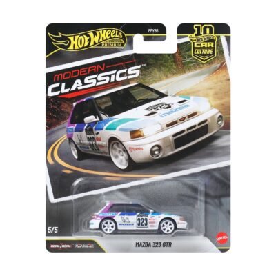 Mattel Hot Wheels: Premium Cars - Racing – Hw Mazda 323 Gtr (JKF17)