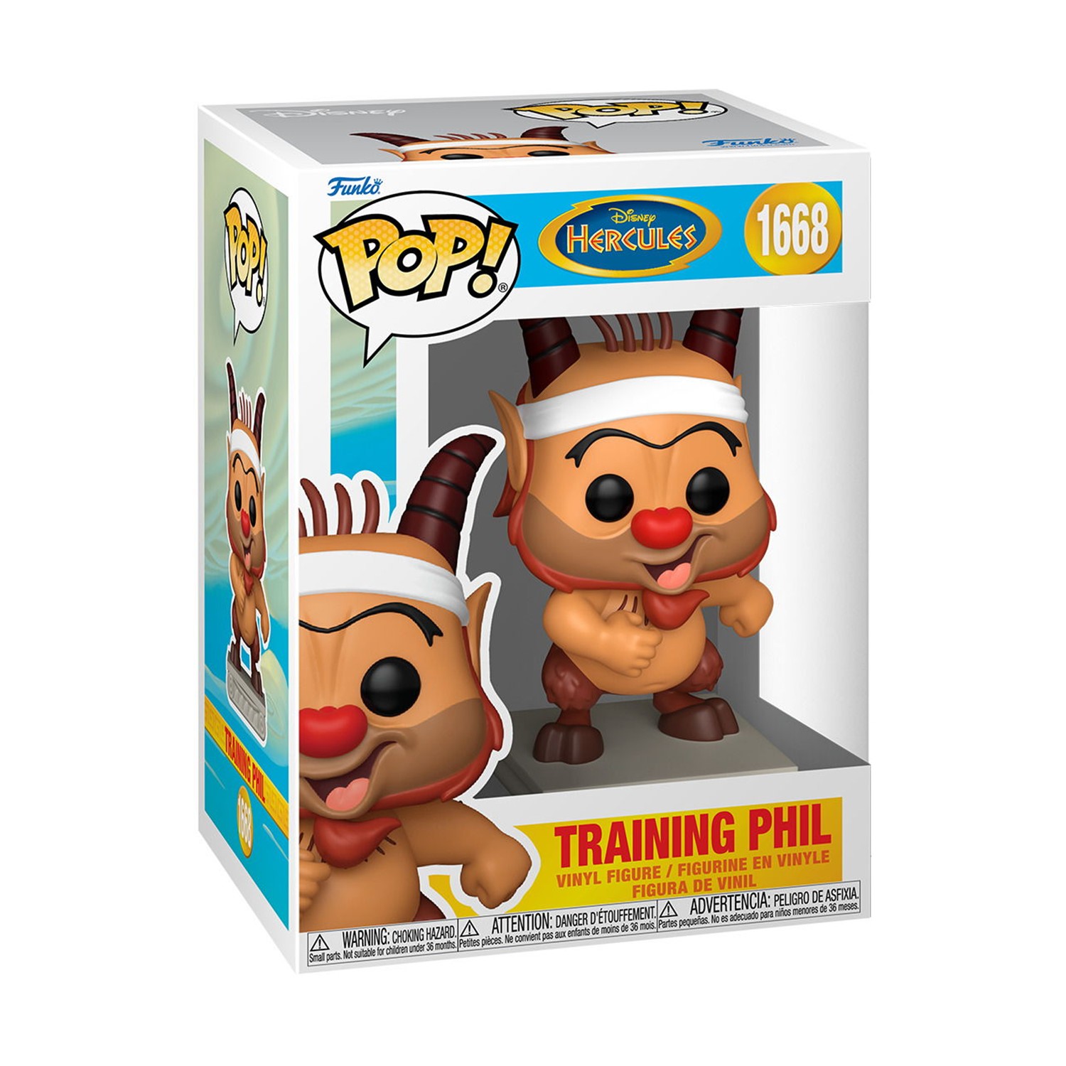 Funko Pop! Disney: Hercules - Training Phil #1668 Vinyl Figure - Image 2