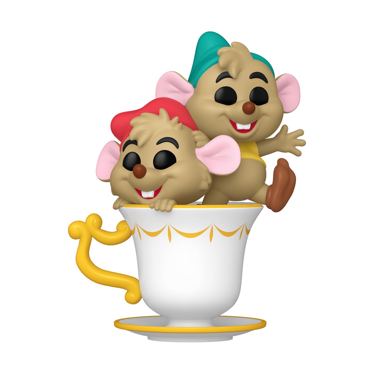 Funko Pop! Disney: Cinderella's 75th - Jaq & Gus Gus (in Cup) #1544 Vinyl Figure