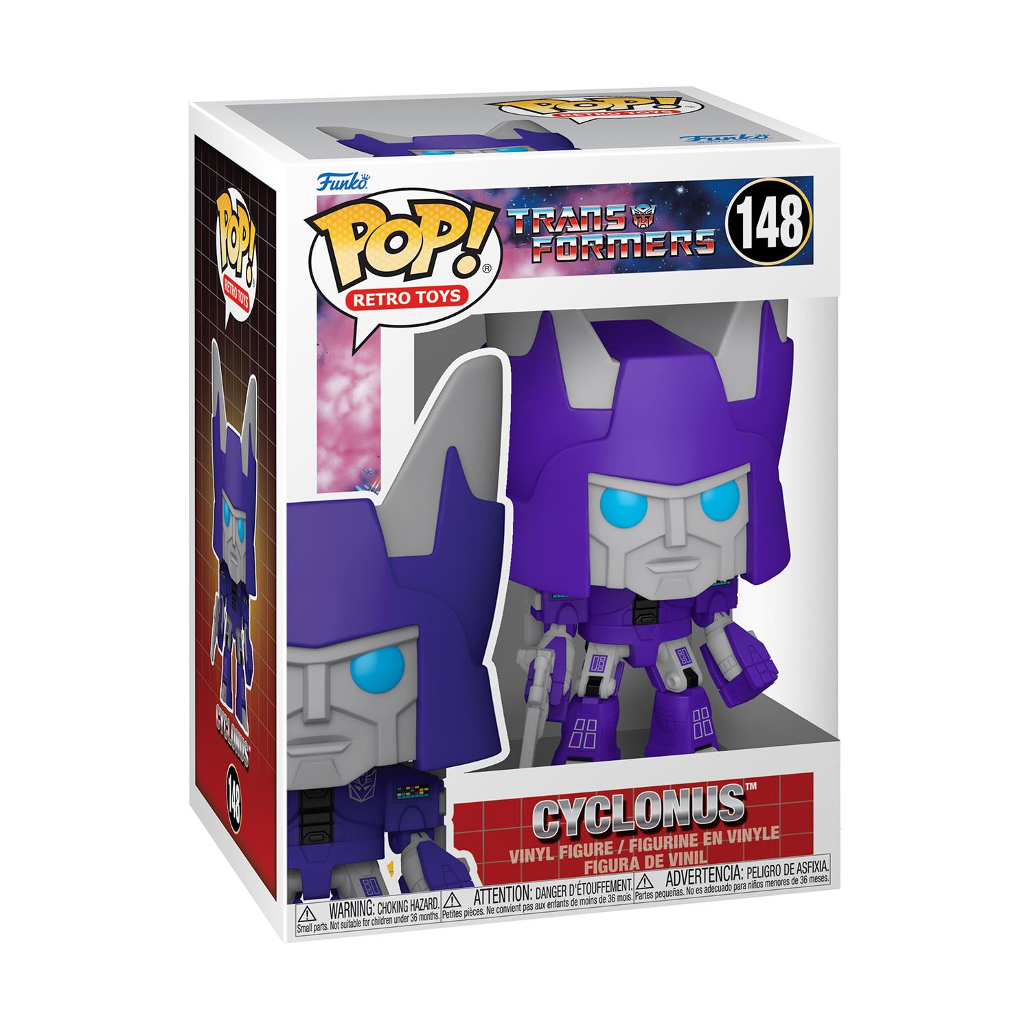 Funko Pop! Retro Toys: Transformers - Cyclonus #148 Vinyl Figure - Image 2