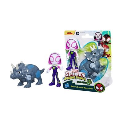 Hasbro Disney Marvel: Spidey And His Amazing Friends Dino-Webs - Ghost-Spider & Rhino Dino (G0122)