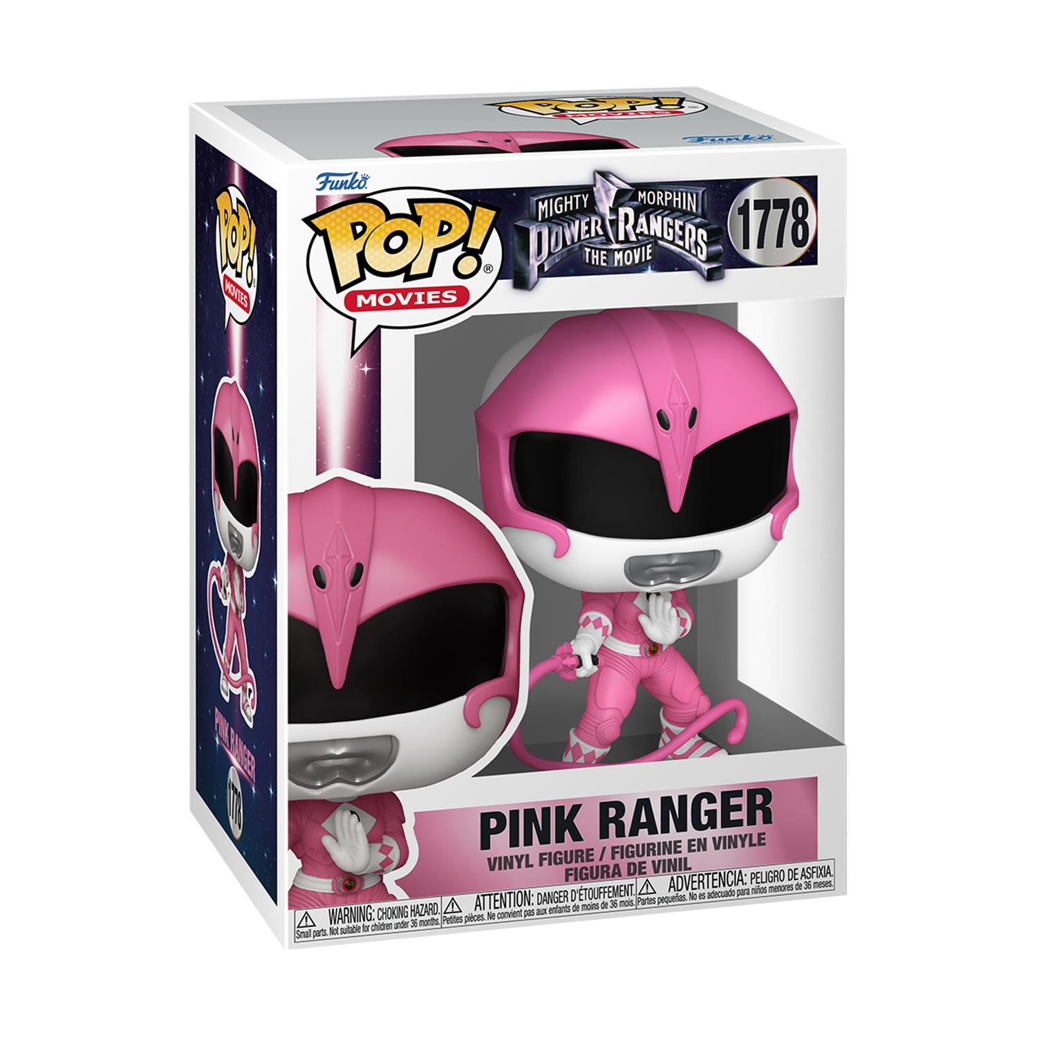 Funko Pop! Movies: Mighty Morphin Power Rangers The Movie - Pink Ranger #1778 Vinyl Figure - Image 2