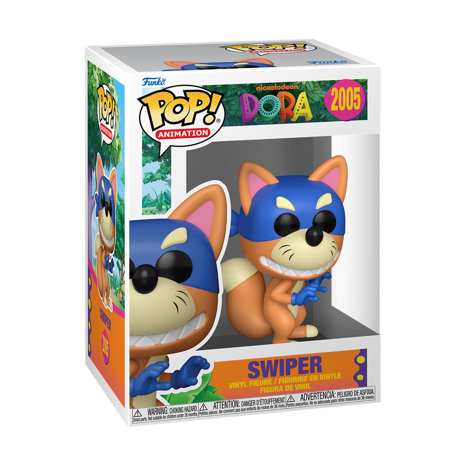 Funko Pop! Animation: Dora - Swiper #2005 Vinyl Figure - Image 2