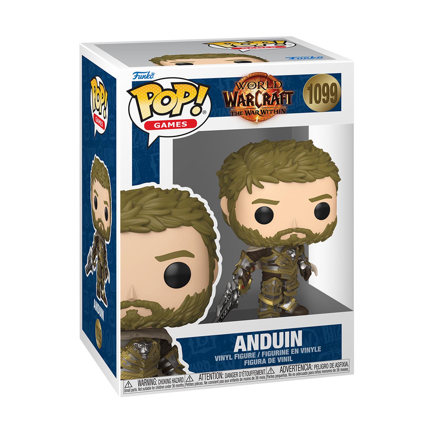 Funko Pop! Games: World of Warcraft: The War Within - Anduin #1099 Vinyl Figure - Image 2