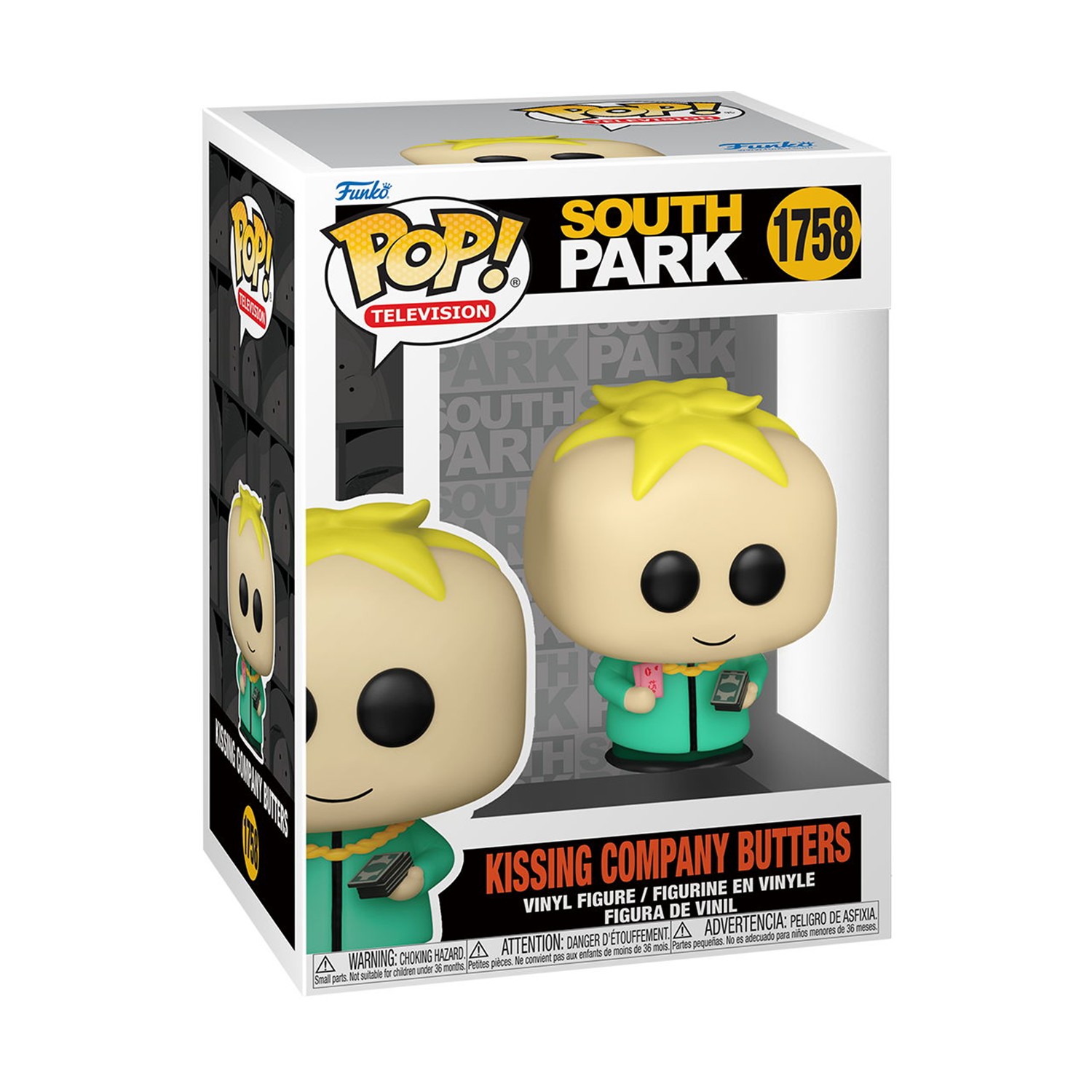Funko Pop! Television: South Park - Kissing Company Butters #1758 Vinyl Figure - Image 2