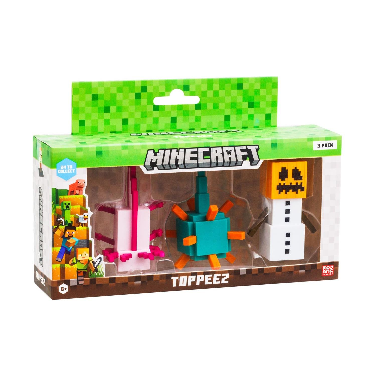 Giochi Preziosi: Minecraft - Toppeez Figure 3 Pack (Random) (MNC10000) - Image 3