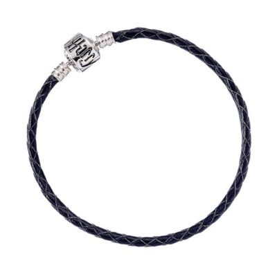Carat Shop Harry Potter - Leather Charm Bracelet 20cm Black (HP0029-20)