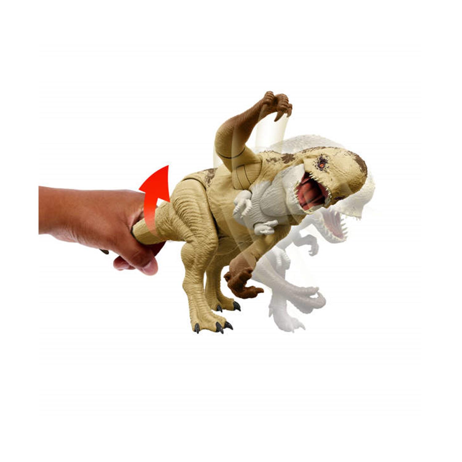 Mattel Jurassic World Rebirth: Rumble N' Rampage - Distortus Rex (JGB58) - Image 3
