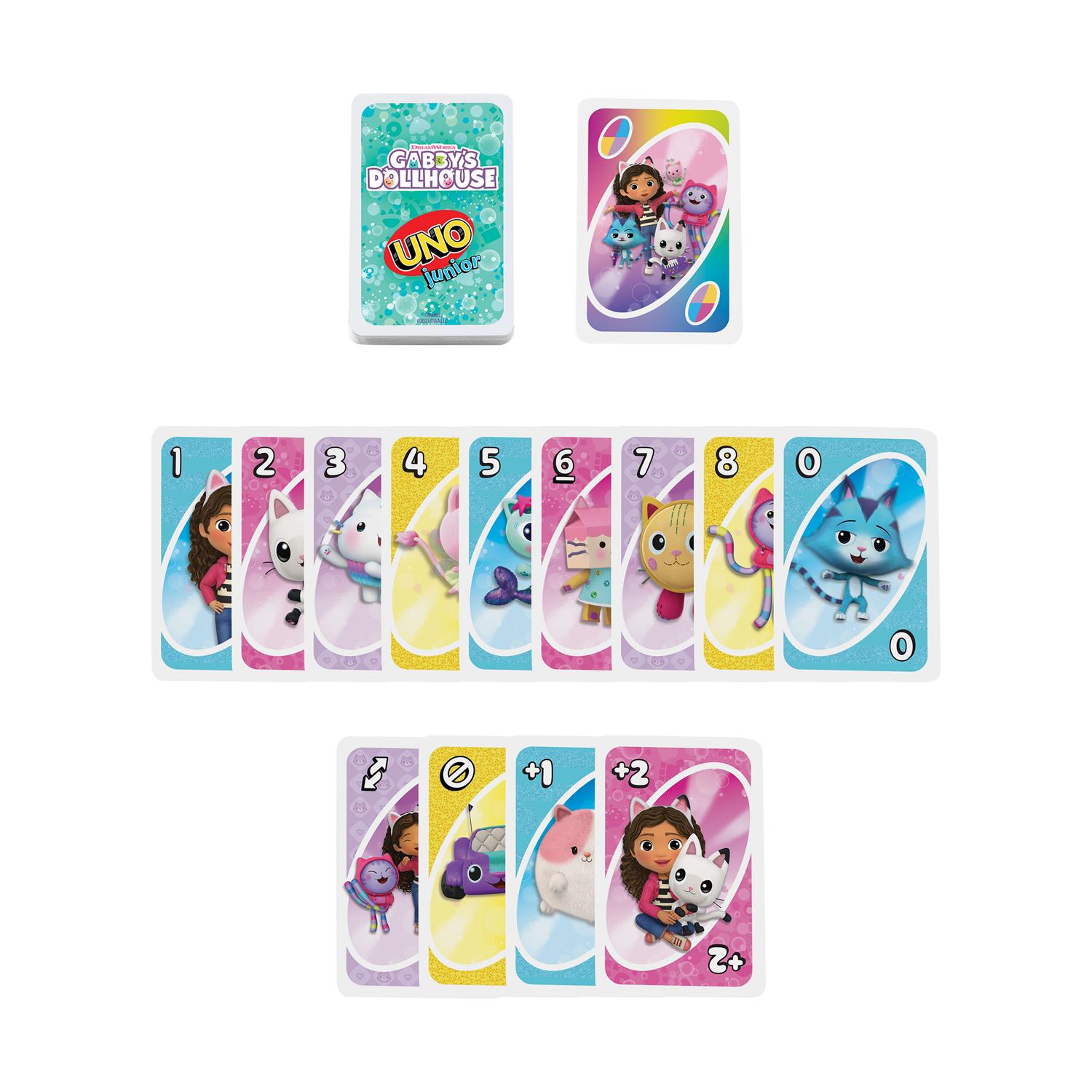 Mattel Uno: Uno Junior - Gabby's Dollhouse (JLH17) - Image 3