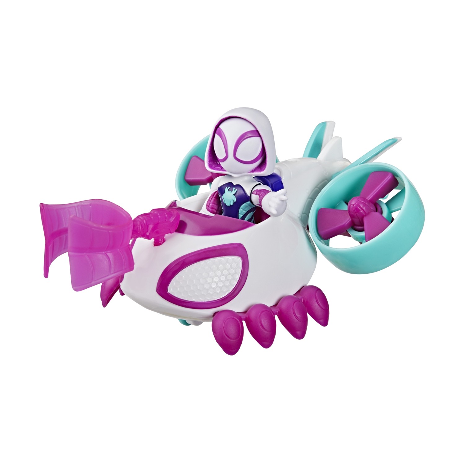 Hasbro Disney Jr Marvel: Spidey And His Amazing Friends - Ghost-Spider Copter Vehicle (G2459) - Image 2