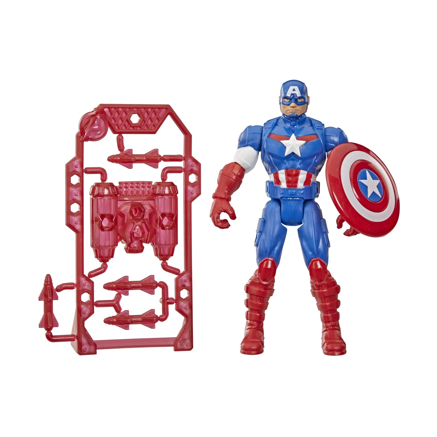 Hasbro Marvel Action Verse : Avengers - Captain America Action Figure (G2847) - Image 2