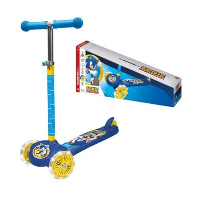 AS Outdoor: Scooter Plus - Sonic the Hedgehog (Flashig Wheels) (5004-50285)