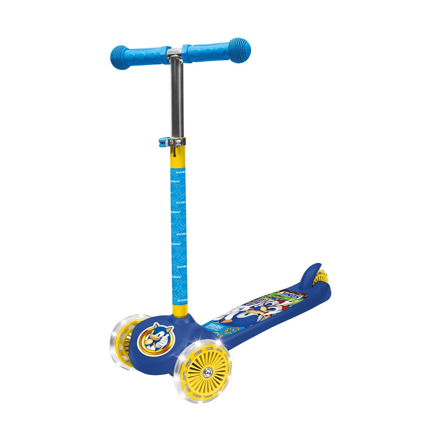 AS Outdoor: Scooter Plus - Sonic the Hedgehog (Flashig Wheels) (5004-50285) - Image 2