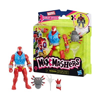 Hasbro Marvel Spider-Man: Mixmashers  - Scarlet Spider Action Figure (G2878)