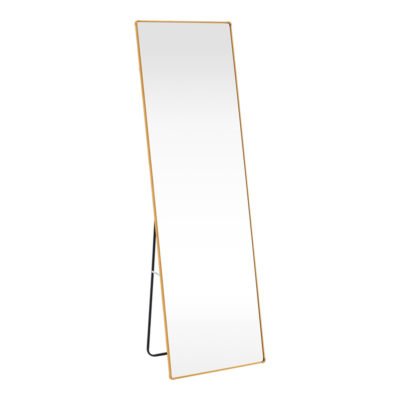 Καθρέπτης Moira pakoworld αλουμίνιο χρυσό 50x28x160εκ